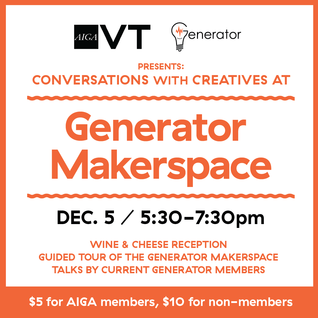 Coversations With Creatives at Generator