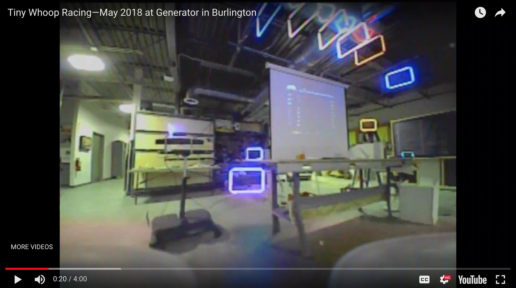 America’s First Permanent Indoor Drone Racing Course at Generator