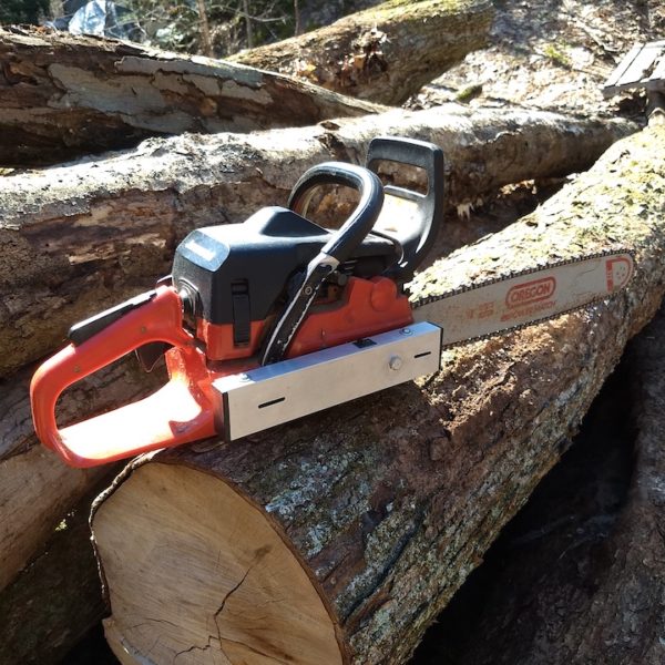 chainsaw -log laser pic
