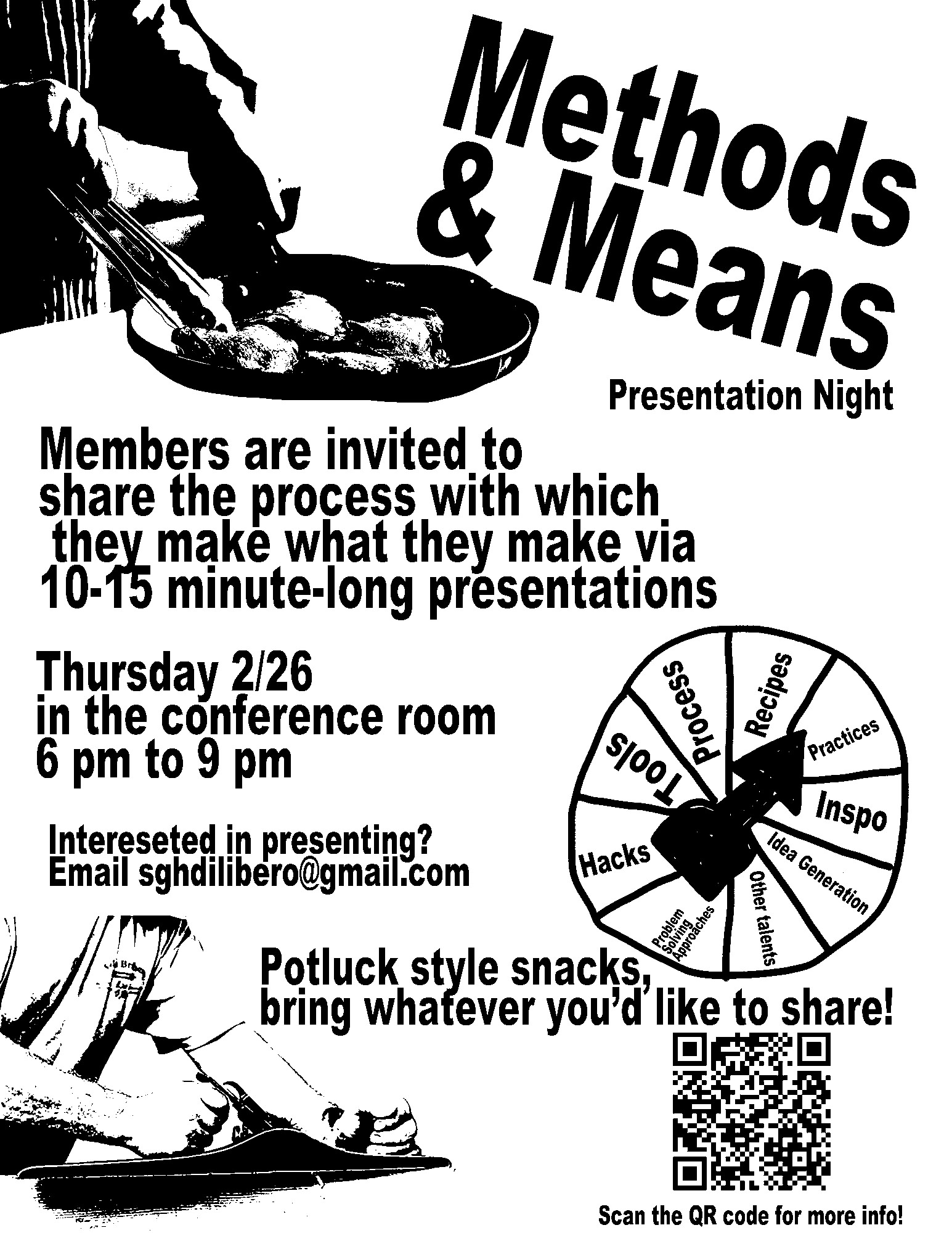 Upcoming Events: Methods & Means, and Make & Mend!